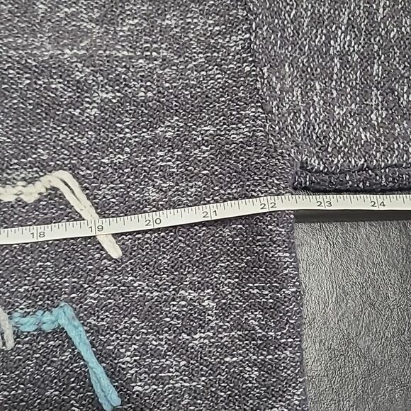 J. Jill Pure jill Women's Grey artisanal sweater size S loose thread casual boho - Picture 7 of 10